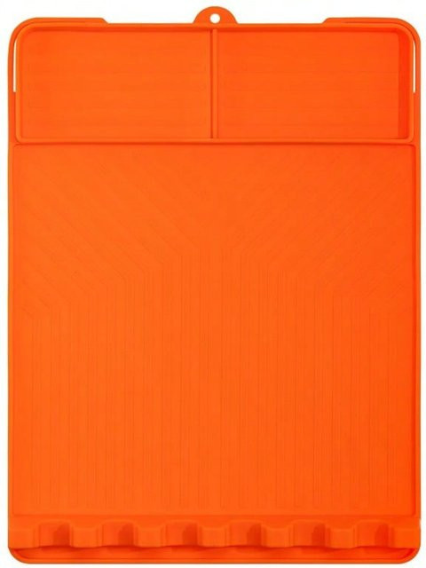 XYNN Silikon Backblech Schutzpad und BBQ Grill Seitenablage Pad in Rot, B/T: 40,0 x 30,0 cm - Bild 1