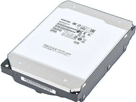 Toshiba MG09 Series MG09ACA12TE interne HDD Festplatte, 12TB, 3,5 Zoll, SATA 6Gb/s, 7200 rpm, 512MB Puffer, Silber - Bild 1