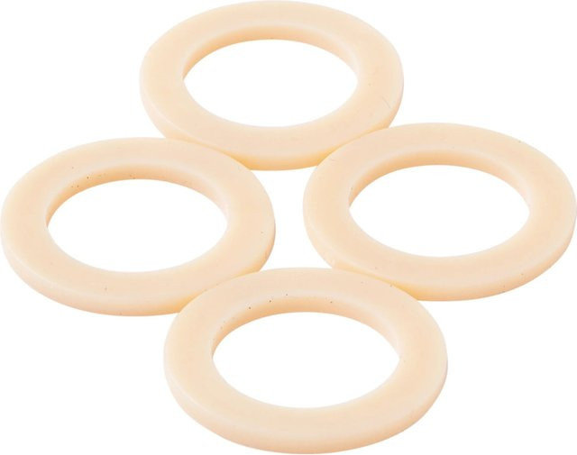KÖRO TPE-Ring für Überwurfmutter 3/4 Zoll, Farbe: Weiß, B/T/H: 16 x 24 x 2 mm, 4 Stück - Bild 1