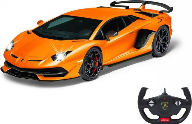 Jamara Lamborghini Aventador SVJ Sportwagen ferngesteuert 1:14 orange - Bild 1