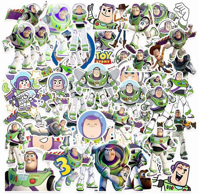 Bandai Disney Toy Story Buzz Lightyear Actionfigur, 1-teiliges Set - Bild 1