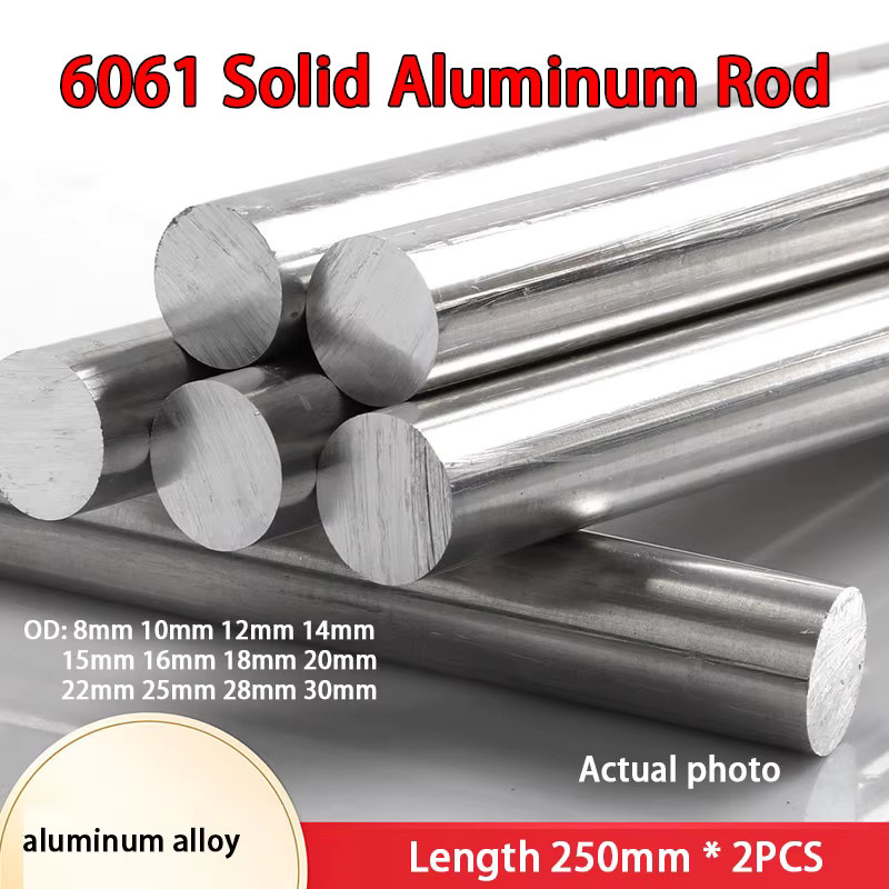 Zimir Aluminiumrohr Set, 2 Stück, Farbe Silber, Mill Finish - Bild 2
