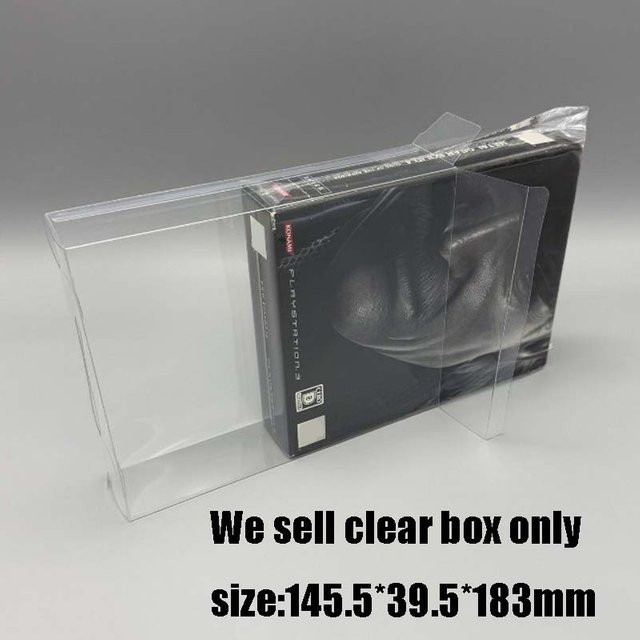 Xunbeifang Transparente staubdichte Sammlerbox für PS3 Metal Gear Solid 4 Limited Edition und Nintendo Switch - Bild 1