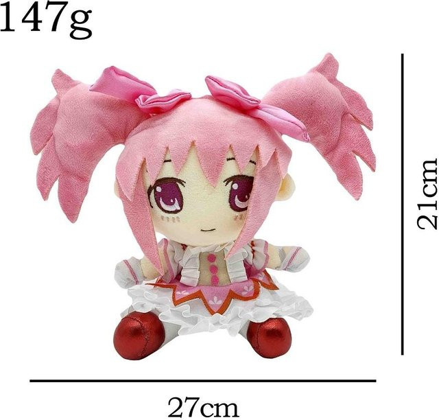 Madoka Kaname Plüschtier, Puella Magi Madoka Magica, 21cm, ab 14 Jahren - Bild 1
