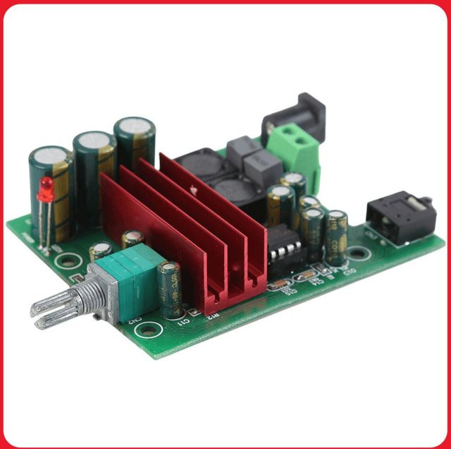Alloet TPA3116D2 Digitaler Subwoofer Leistungsverstärker mit NE5532 OPAMP, 100W Audio-Stereo-Verstärkerplatine, Multicolour - Bild 1