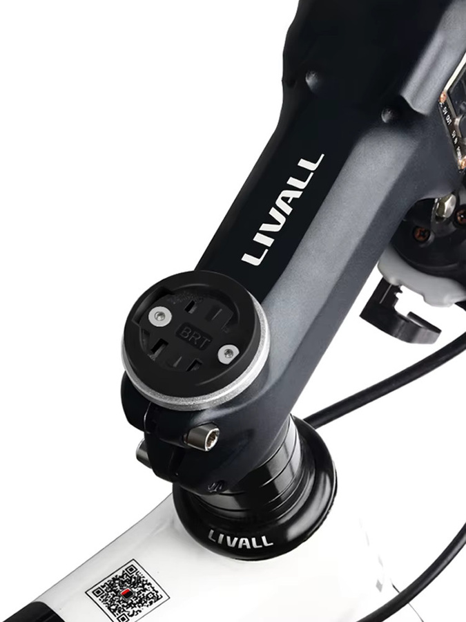 Fahrrad Computer Halterung Riderace Top Cap Vorbau GPS Tacho Halterung für Garmin Bryton CatEye in Gelb - Bild 4