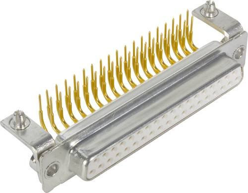 HARTING Steckverbinder 09 67 452 6801 09674526801 Polzahl: 37 Löten, Farbe: Silber - Bild 1