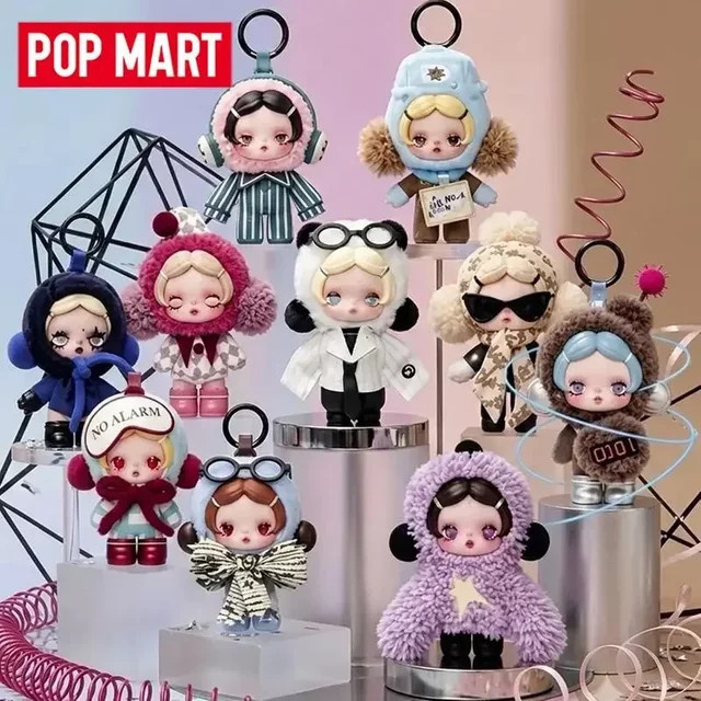 POP MART SKULLPANDA Off Mode Serie, Plüschpuppen-Anhänger, Blindbox, ab 18 Jahren - Bild 1