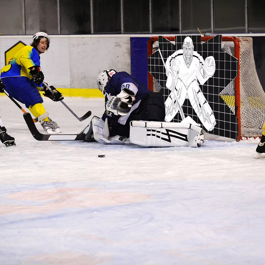 JOCESTYLE Hockey-Netz, Torwartziel, Trainingsziel, Schieß-Trainingshilfe - Bild 2