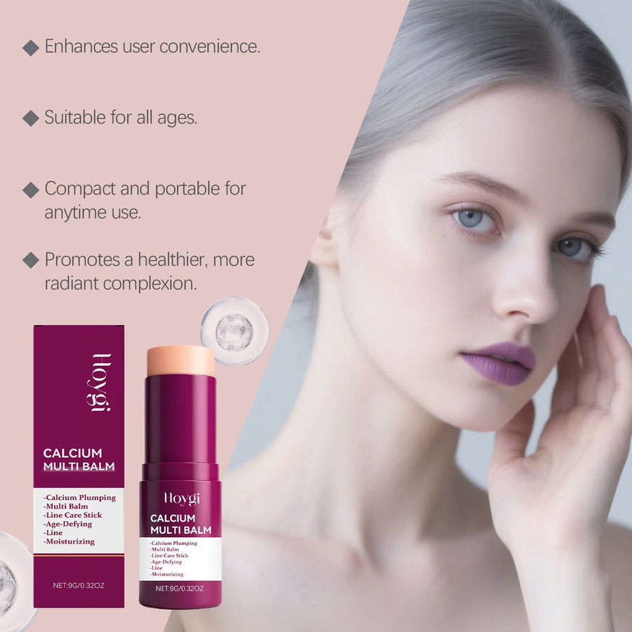 Hoygi Calcium Volume Multi Balm Stick mit Kollagen, Gesicht - Bild 3