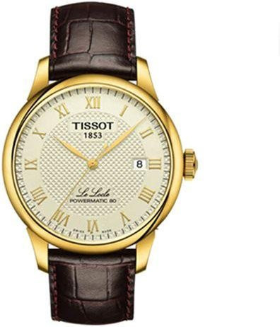 Tissot Armbanduhr Automatik, Gold, Edelstahl, beige, Herren - Bild 1