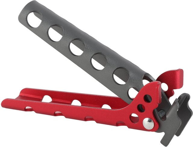 KaiSai Aluminium-Topfklemme in Red & Black als Pfannengriff und Kochgreifer für Camping-Kochgeschirr - Bild 1