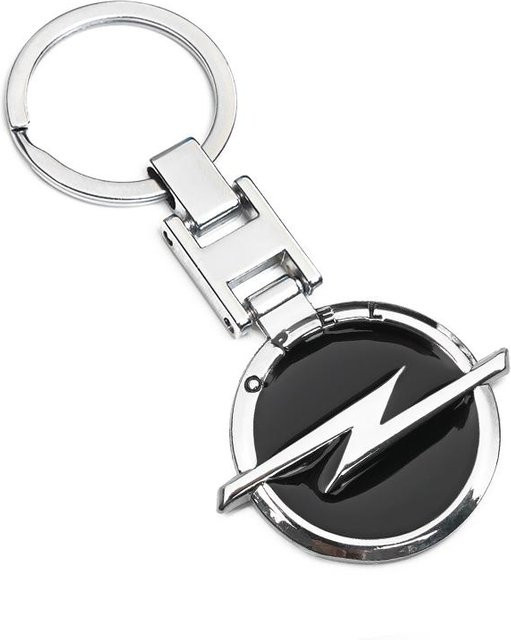 Opel Schlüsselanhänger Metall, schwarz, Unisex - Bild 1