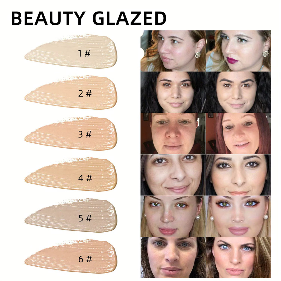 Beauty Glazed Concealer, 5-farbig, Matt, Nude, Unisex - Bild 3