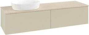 V&B Waschtischunterschrank Antao ohne Frontstruktur, beige, B/T: 160 x 50 cm - Bild 1