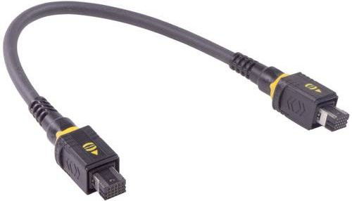 HARTING Sensor-Aktor-Steckverbinder konfektioniert schwarz 4 m - Bild 1
