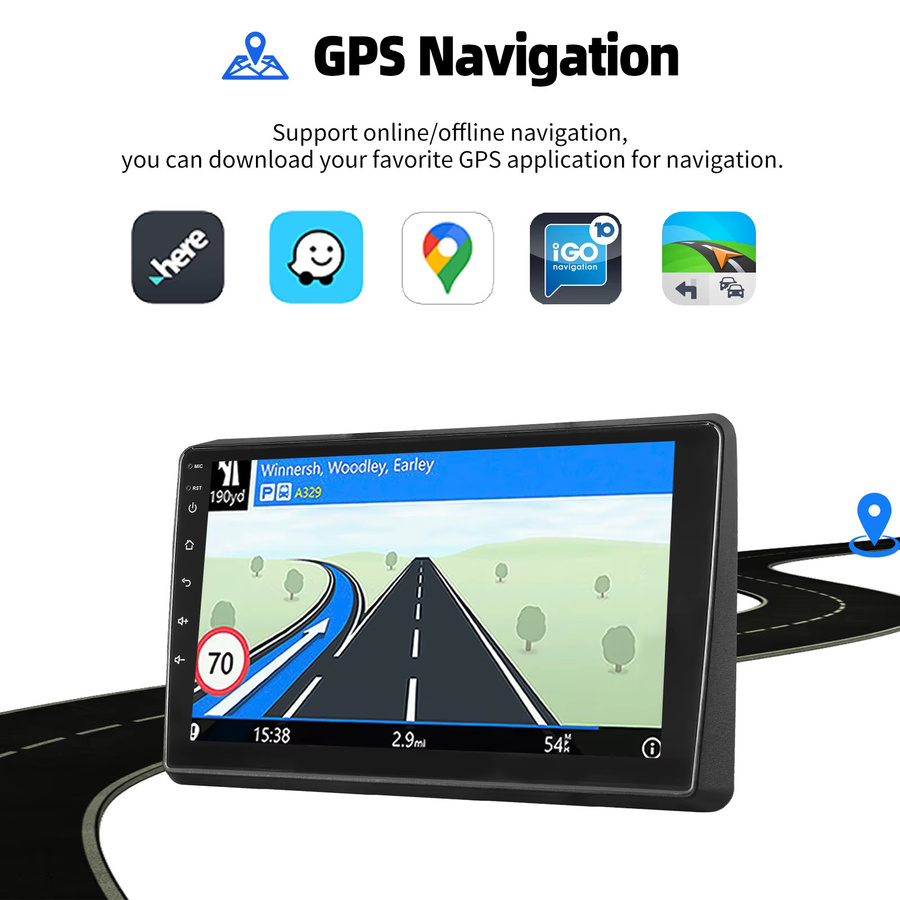 ESSGOO Android 15 Autoradio mit 10 Zoll IPS Touchscreen für Renault Master III, Opel Movano B und Nissan NV400 (2019-2023) mit Wireless Carplay, Android Auto, GPS, Bluetooth und WIFI in Schwarz - Bild 4
