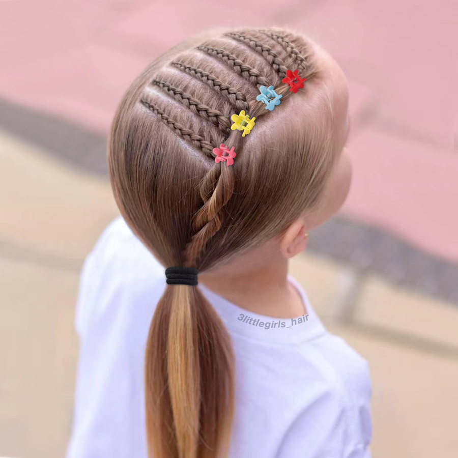 KIDS BOWS Haarspangen, Bunte Blumen, Kinder - Bild 2