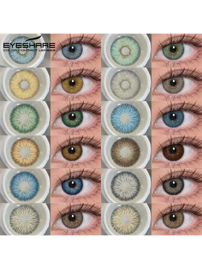 EYESHARE farbige Kontaktlinsen, 2 Stück - Bild 2