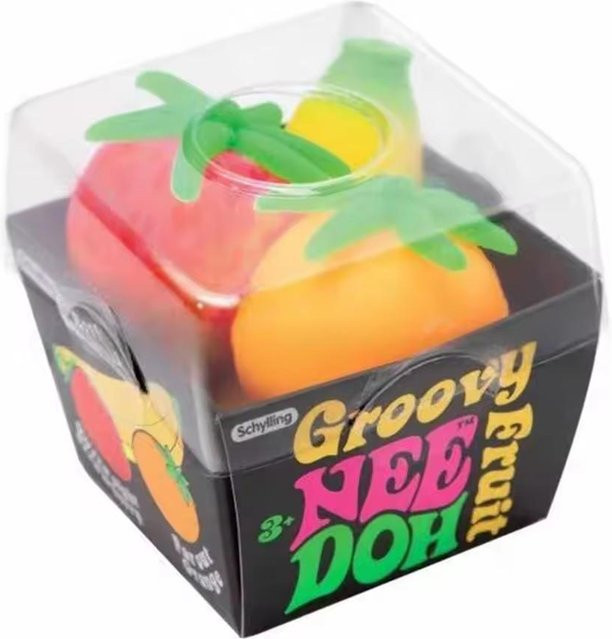 Frucht-Squishy-Spielzeug TPR Banane Orange Erdbeere, multi - Bild 1