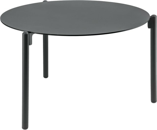 VEGA Outdoor-Beistelltisch Naira klein, rund, anthrazit, Durchmesser: 65 cm, Höhe: 28,5 cm - Bild 1