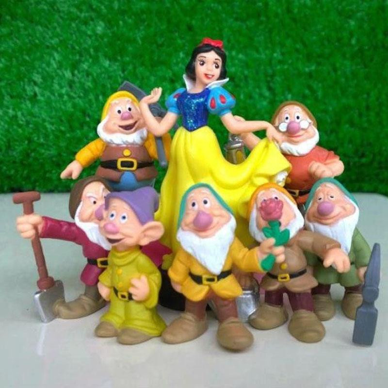 Yiran toy 1 Schneewittchen und die sieben Zwerge Actionfiguren 8-teiliges Set - Bild 2