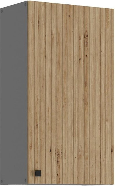 AVA Artisan Hängeschrank mit Lamellenoptik für deine Küchenzeile, Breite: 50 cm - Bild 1