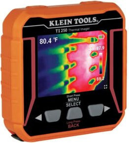 Klein Tools Wärmebildkamera mit 19200 Pixeln und Messbereich von -20 bis 400 °C in Orange - Bild 1