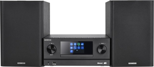 Kenwood M-9000S Smart Micro Hi-Fi System Stereoanlage in Schwarz - Bild 1