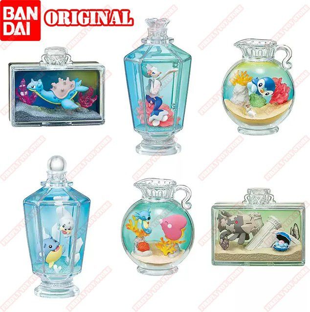 Pokemon Lapras Drift Bottle Anime Actionfigur in Blau - Bild 1