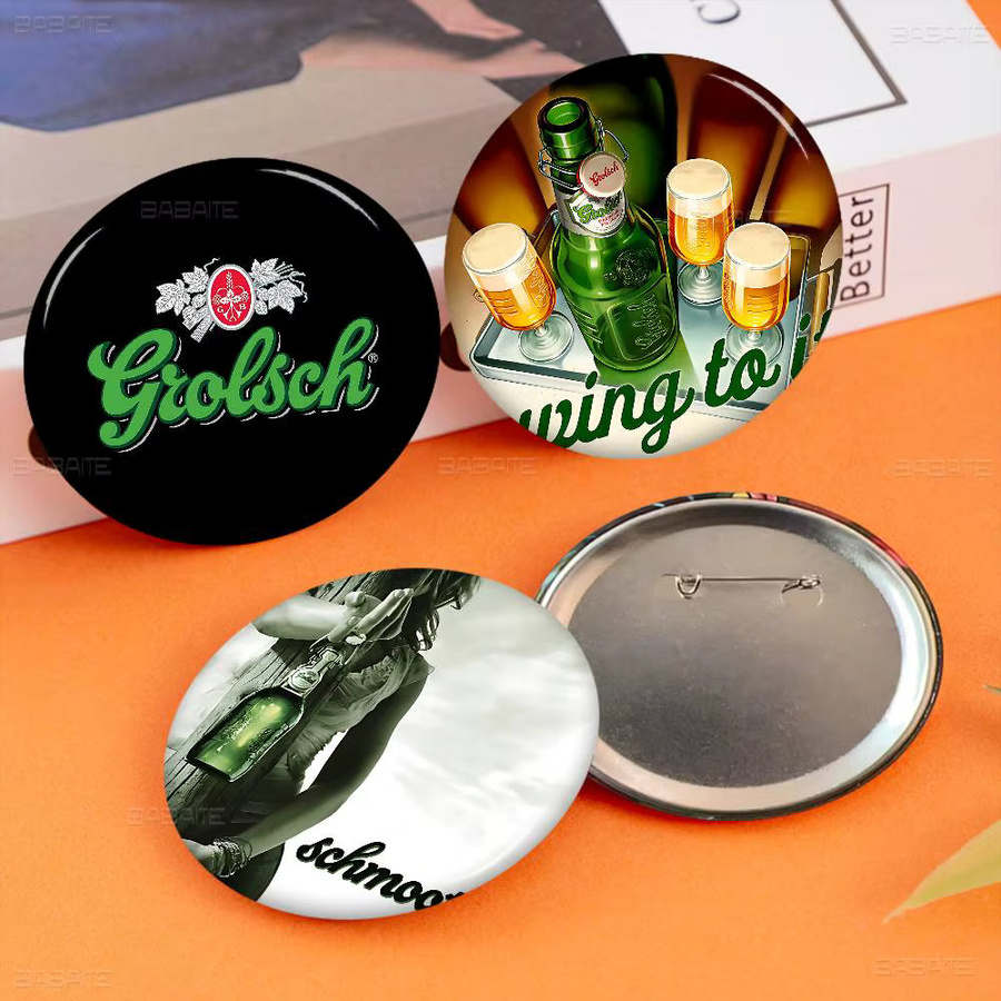 Grolsch Button Pin, Damen - Bild 4