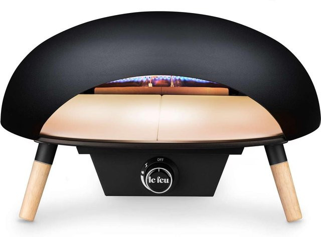 Le Feu Turtle 3.1 Tragbarer Gas-Pizzaofen in Schwarz - Bild 1