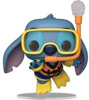 Funko Disney Lilo and Stitch Serie 4 Snorkeling Stitch Vinylfigur, Höhe: 10,7 cm - Bild 1
