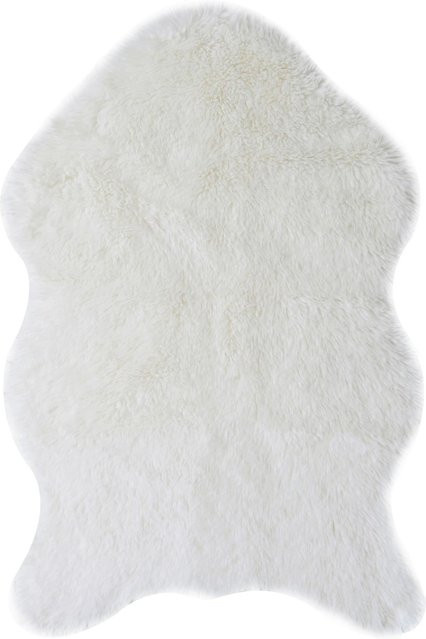 Mömax Kunstfell Lucia Teppich in Weiß, Breite: 60 cm, Tiefe: 90 cm - Bild 1