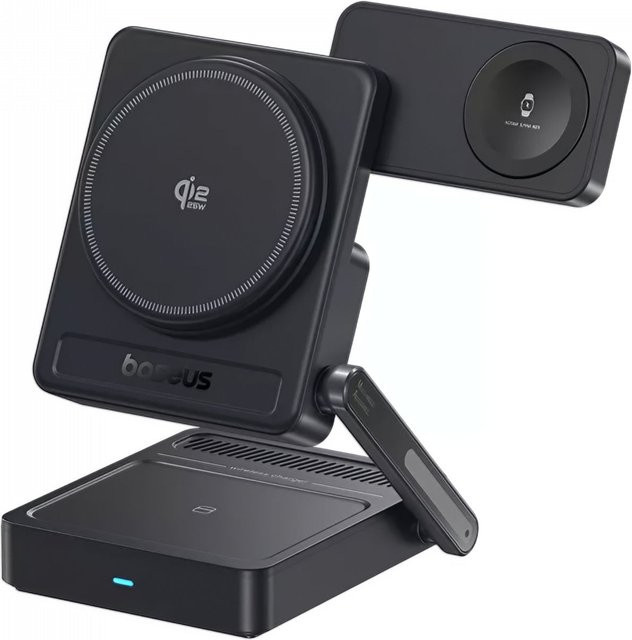 Baseus PicoGo AF21 3in1 Wireless-Netzteil 35W Schwarz E0205402 - Bild 1