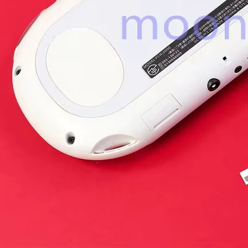 OCGAME 2er Set Rückseiten Aufkleber Ersatz für PS Vita 2000 in Schwarz und Weiß - Bild 2