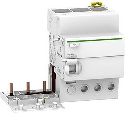 Schneider Electric FI-Block Vigi iC60L RCD, 3-polig, 63A, 500mA, Typ A, Rot/Weiß - Bild 1