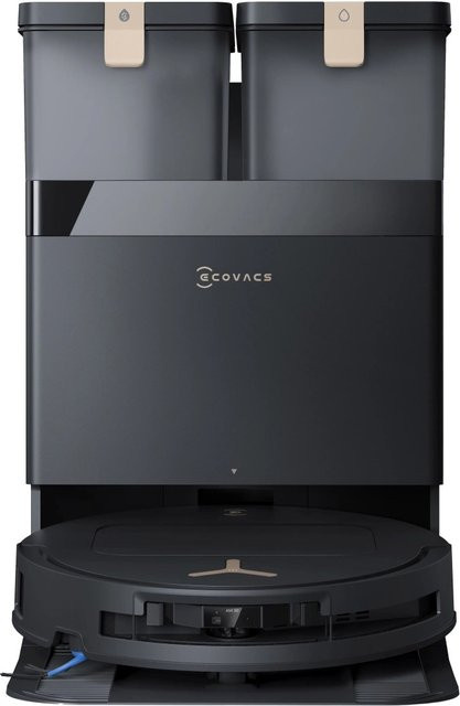 ECOVACS DEEBOT T50 PRO OMNI Gen3 Saug- und Wischroboter mit Laser-Navigation und All-in-One OMNI Station in Schwarz - Bild 1