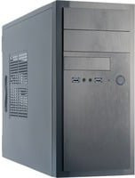 Chieftec HT-01B-350GPB Midi-Tower PC-Gehäuse in Schwarz für Micro-ATX mit USB-A und USB-C - Bild 1