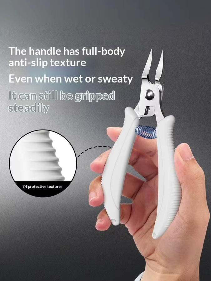 HNKMP Ingrown Toenail Clippers, Podologie-Zange aus Edelstahl, Unisex - Bild 7