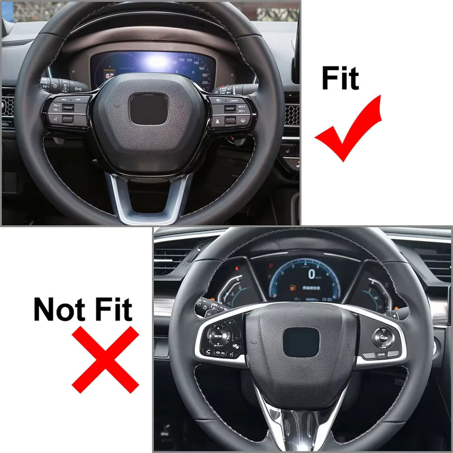 Paddle-Shift-Verlängerungen für Honda Civic, Accord und CR-V in Rot, passend für Civic 11. Generation (2022–2024) sowie Accord und CR-V (2023–2024) - Bild 3