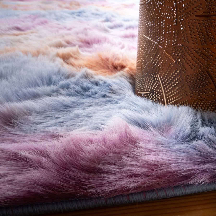 Obsession Teppich My Jubilee bunt hand-tufted aus Micropolyester und Baumwolle B/H: 40 x 60 cm - Bild 2