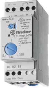 Finder Niveau-Überwachungsrelais 1W, 16A, Spsp. 230VAC, Weiß, 72.01.8.240.0000 - Bild 1