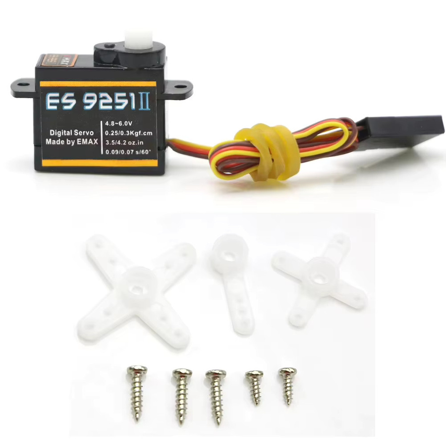 Emax ES9251 digitales Servo, 2,5 g, für RC-Hubschrauber, 2-teiliges Set bis 8-teiliges Set - Bild 3