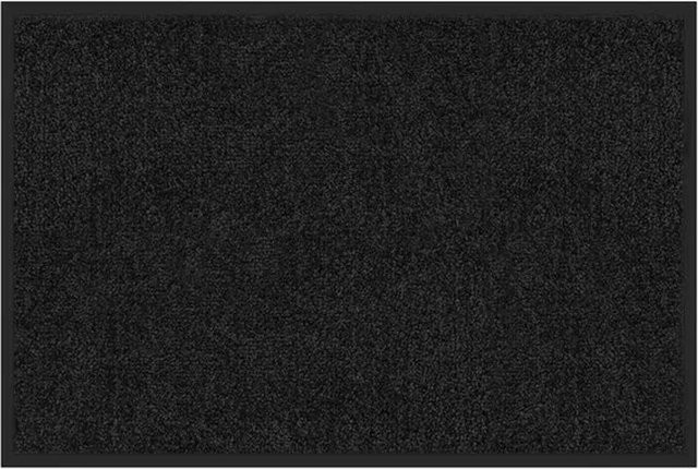 Schmutzfangmatte Rhine von floordirekt in Schwarz, B/T: 90 x 150 cm, rutschfest und waschbar - Bild 1