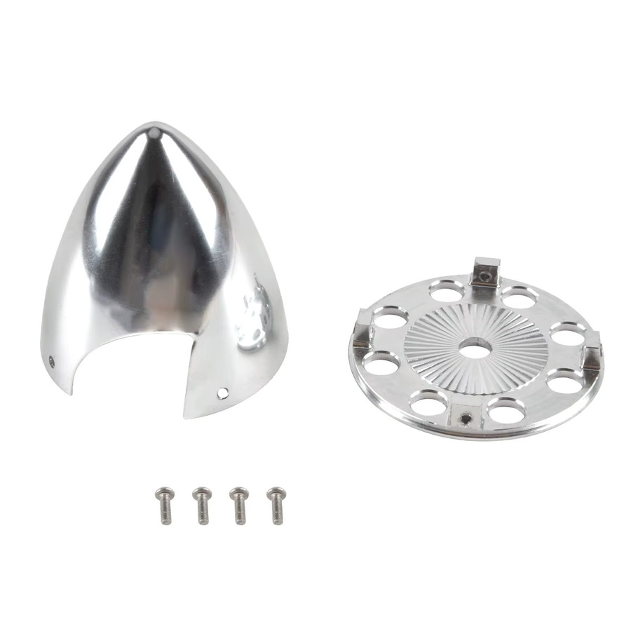 FLIGHT-MODEL.COM Aluminium-2-Blatt-Spinner, RC-Flugzeuge, Rot, Schwarz, Blau - Bild 3
