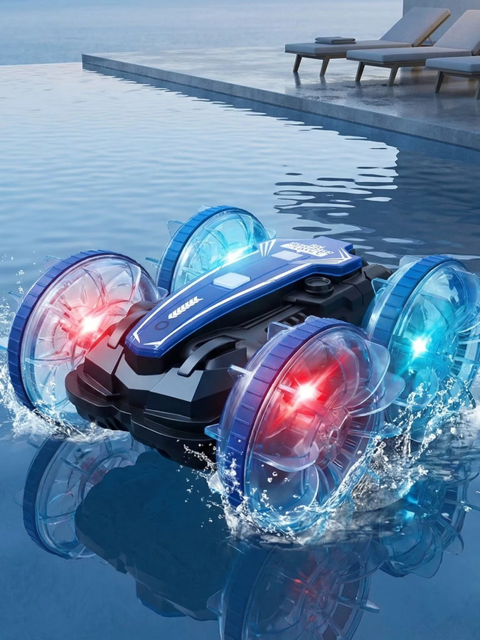 JJRC Geländewagen, Stunt-Auto, ferngesteuert, mit Leuchtfunktion, wasserdicht - Bild 6
