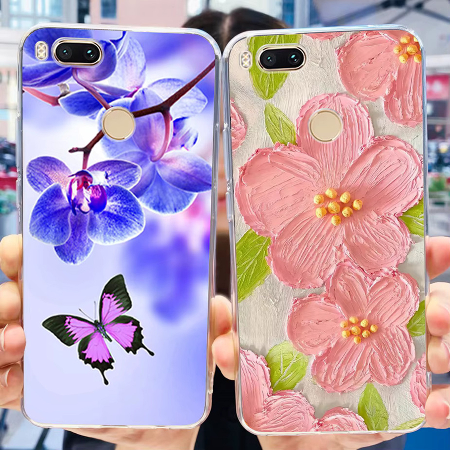 Xiaomi Mi A1 / Mi 5X Schutzhülle aus transparentem Silikon und weichem TPU - Bild 2
