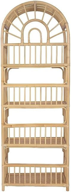 Vente-unique Regal Irisou aus Rattan in Naturfarben Beige mit einer Breite von 65 cm - Bild 1