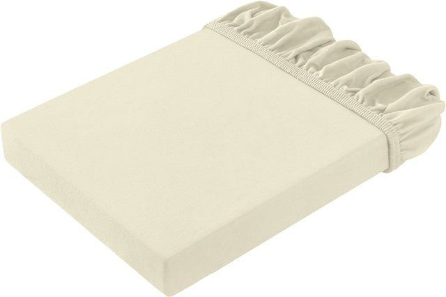 ERWIN M. Spannbettlaken Louisianna aus Jersey Baumwolle B/L: 180-200 x 190-200 cm - Bild 1
